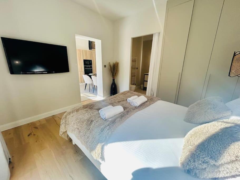 Apt 2-4Pers/6'Piedplage/Terrasse/Parking Arcachon Esterno foto